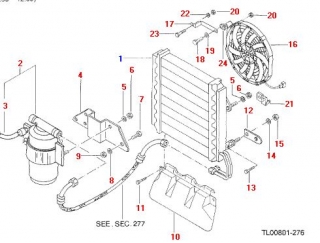 Radiator clima Nissan Cabstar E