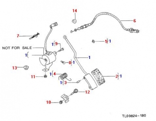 Senzor pedala acceleratie Nissan Cabstar E