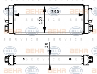 Radiator racire ulei Irisbus Crossway/Recreo (poz.2)