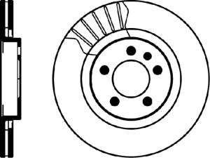 Disc frana spate Vw Bora