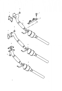 Catalizator universal Vw Bora 1,9 TDI