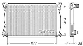 Radiator apa Audi motor 2.7  si 3.0 TDI