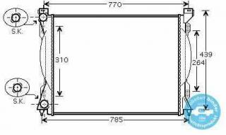 Radiator apa Audi A6 (4F2) 2.0 TDI