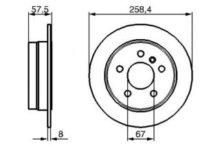 Disc frana spate