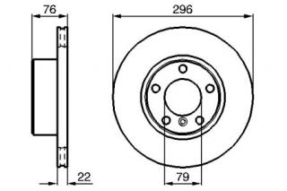 Disc frana fata E 39