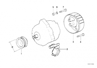 Releu alternator Valeo 120A (poz.2)