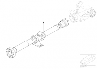 Cardan complet E 60 (CV manuala+automatica)