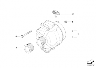 Regulator tensiune alternator 120i (alternator 110 A)