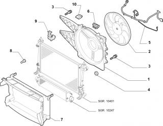 Electroventilator Bravo 1.9 D (poz.2)