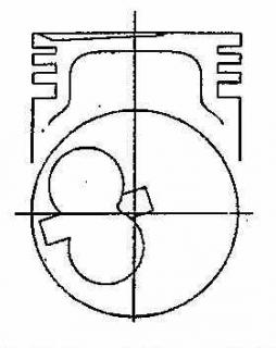 Piston STD motor 2.4 TD Toyota (poz.13101)