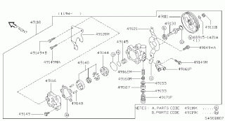 Fulie pompa servo Nissan Terrano II (poz.49111)