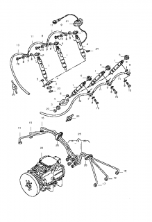 Injector 2.5 TDI (poz.1)