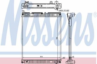 Radiator apa Man D 0836 (705-610-40)