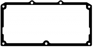 Garnitura capac inferior bloc motor Scania 11,7D (poz.18)